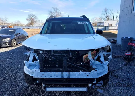 2024 Ford Bronco Sport Outer Banks z USA, uszkodzony, nr VIN 3FMCR9C67RRF44737